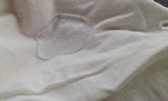 cotton fabric treated with homemade superhydrophobic fabric